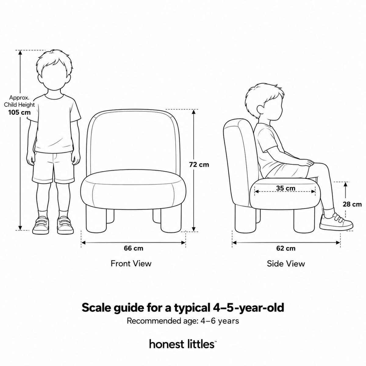 Arlo Kids Armchair