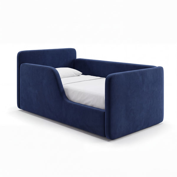 Luna Floor Bed - Navy Blue