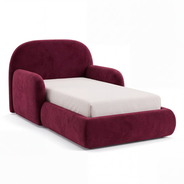 Mia Toddler Bed - Deep Rouge