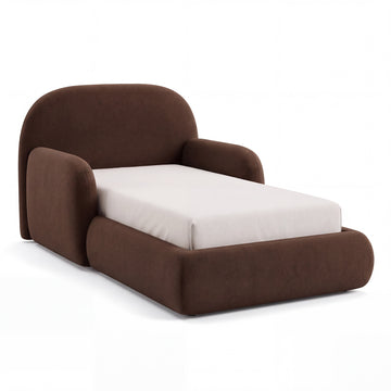 Mia Toddler Bed - Dark Cacao