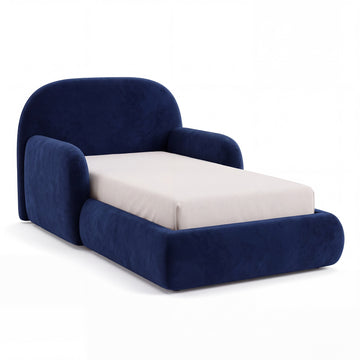 Mia Toddler Bed - Navy Blue