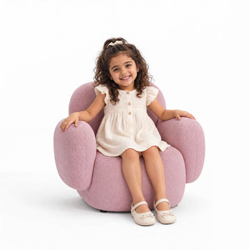 Noah Kids Armchair - Ballet Blush