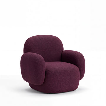 Noah Kids Armchair - Deep Rouge