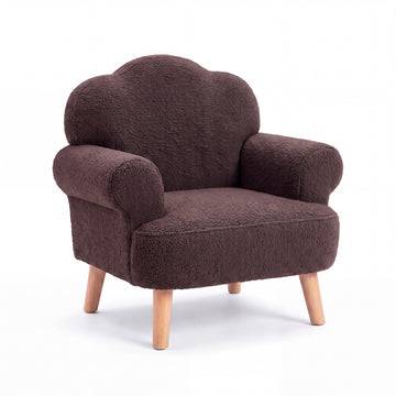 Theo Kids Armchair - Dark Cacao