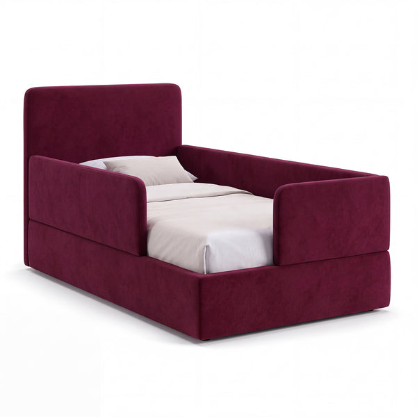 Milo Toddler Bed - Deep Rouge